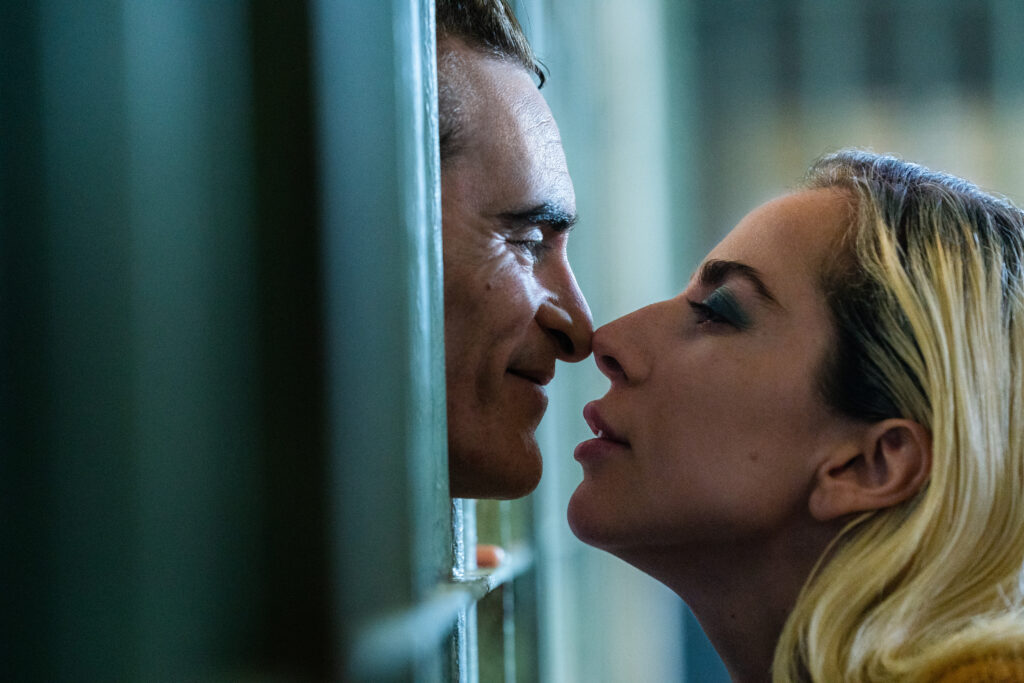Joker and Harley Quinn in Joker: Folie à Deux.