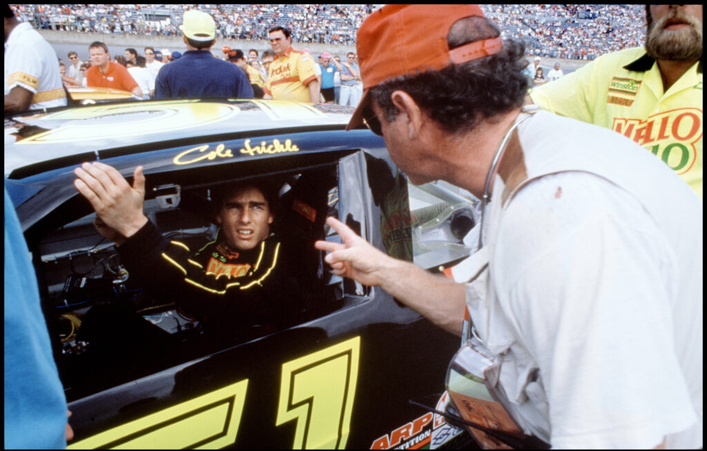 Tom Cruise in Days of Thunder.