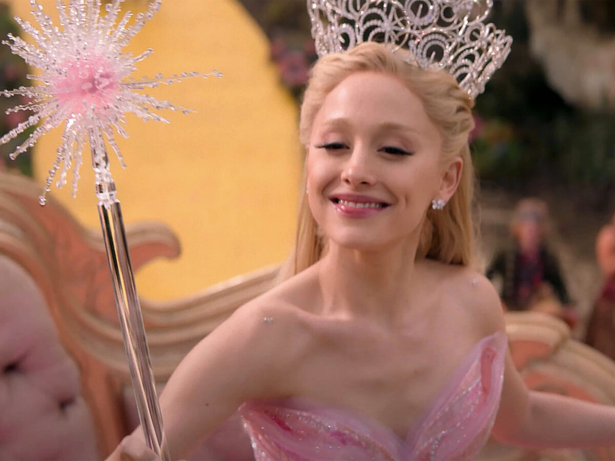 Ariana Grande as Glinda in Wicked