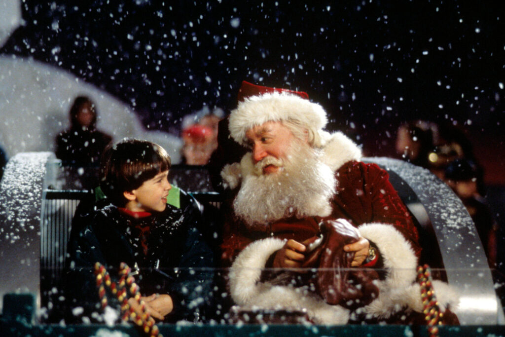 Eric Lloyd and Tim Allen in The Santa Claus Pubity Eric Lloyd and Tim Allen in The Santa Claus