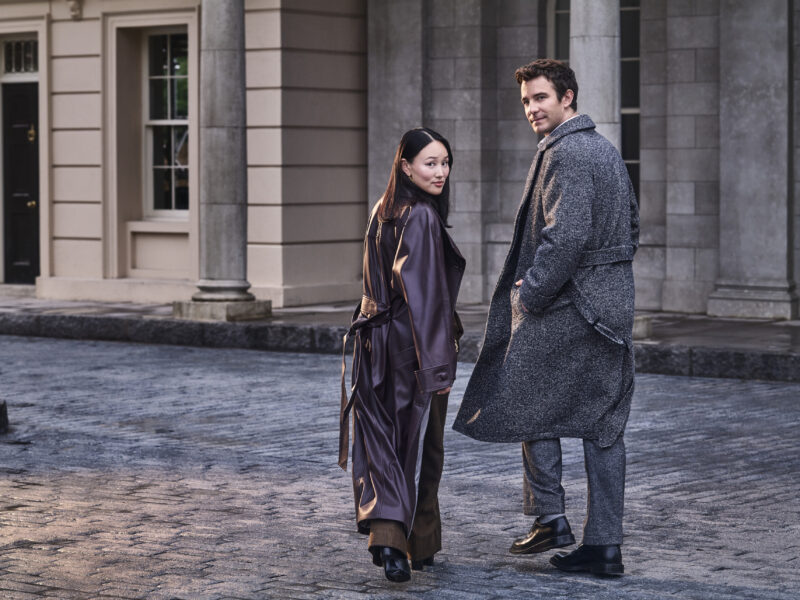 Yerin Ha and Luke Thompson of Bridgerton