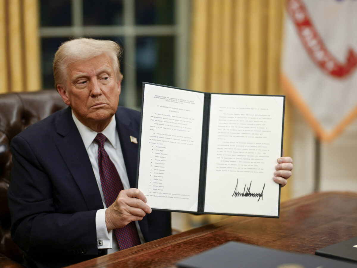 President Donald Trump signed an executive order to allow the release of the JFK files