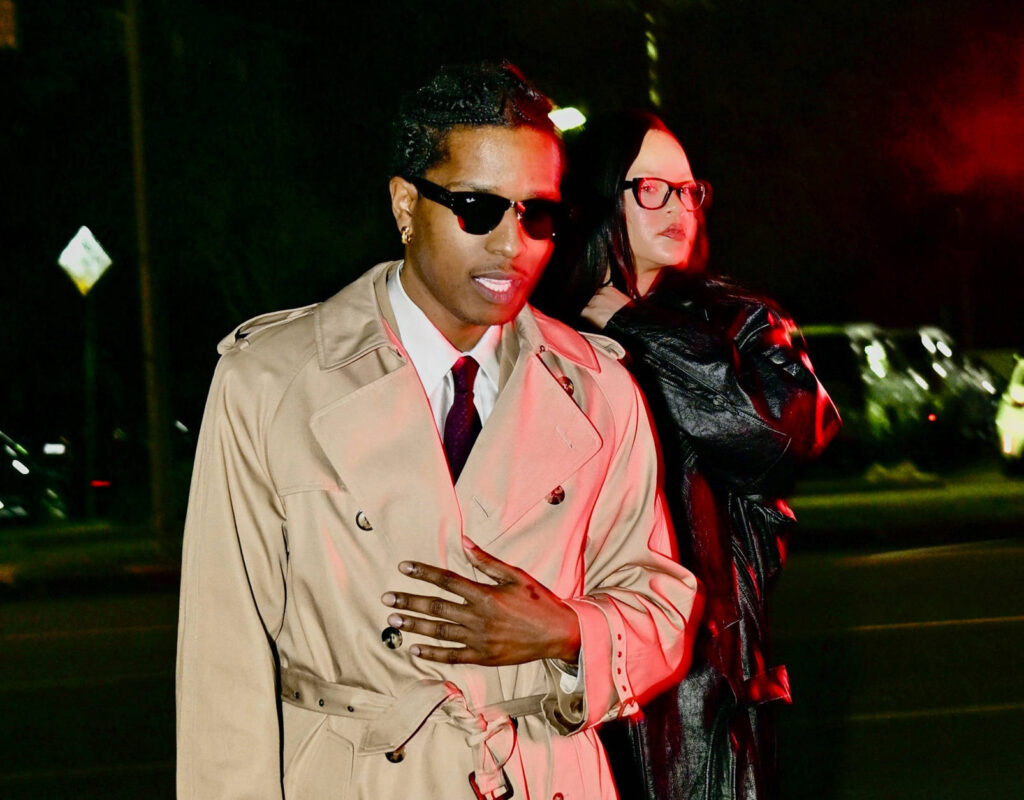 ASAP Rocky arriving to court.