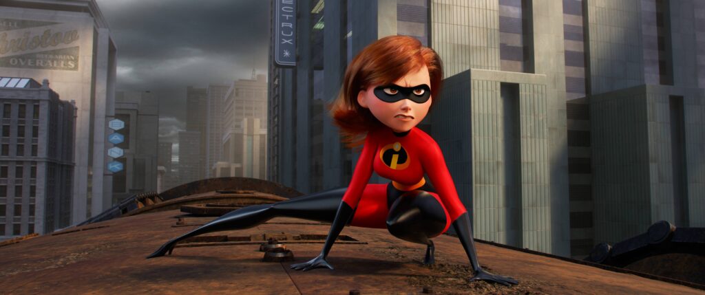Helen Parr aka Elastigirl in Incredibles 2 (Pixar, 2018)