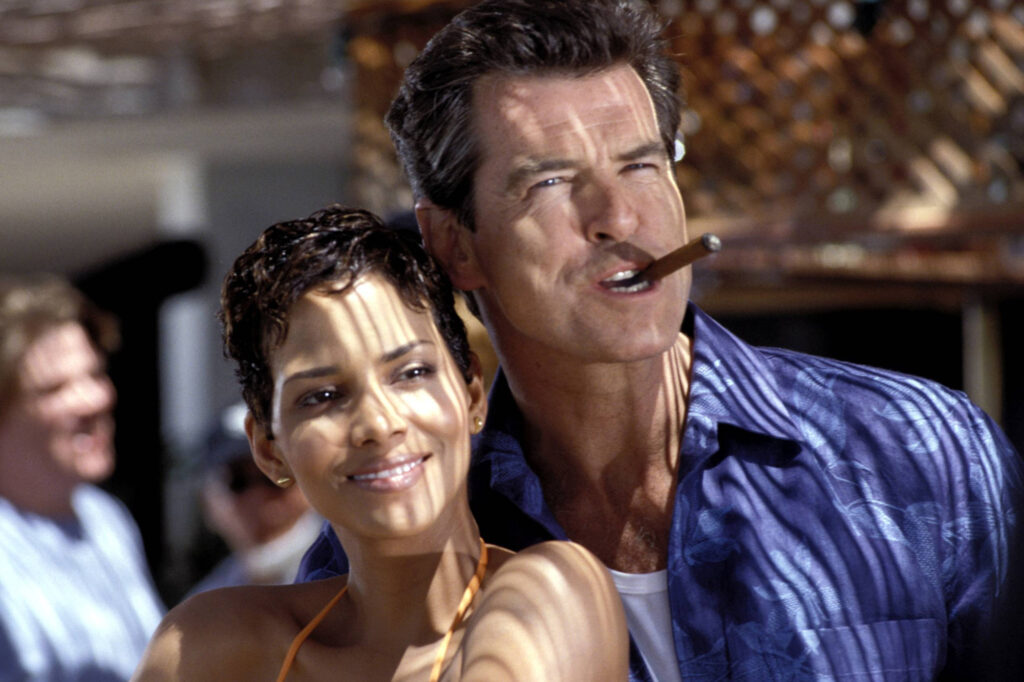 Halle Berry and Pierce Brosnan in Die Another Day