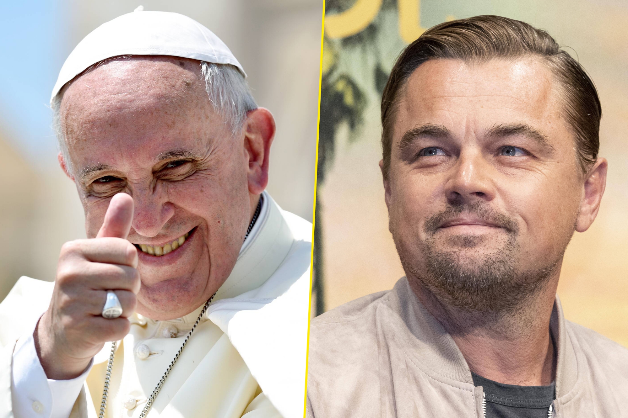 Pope Francis Leo DiCaprio's "deeply moving" moment Pubity