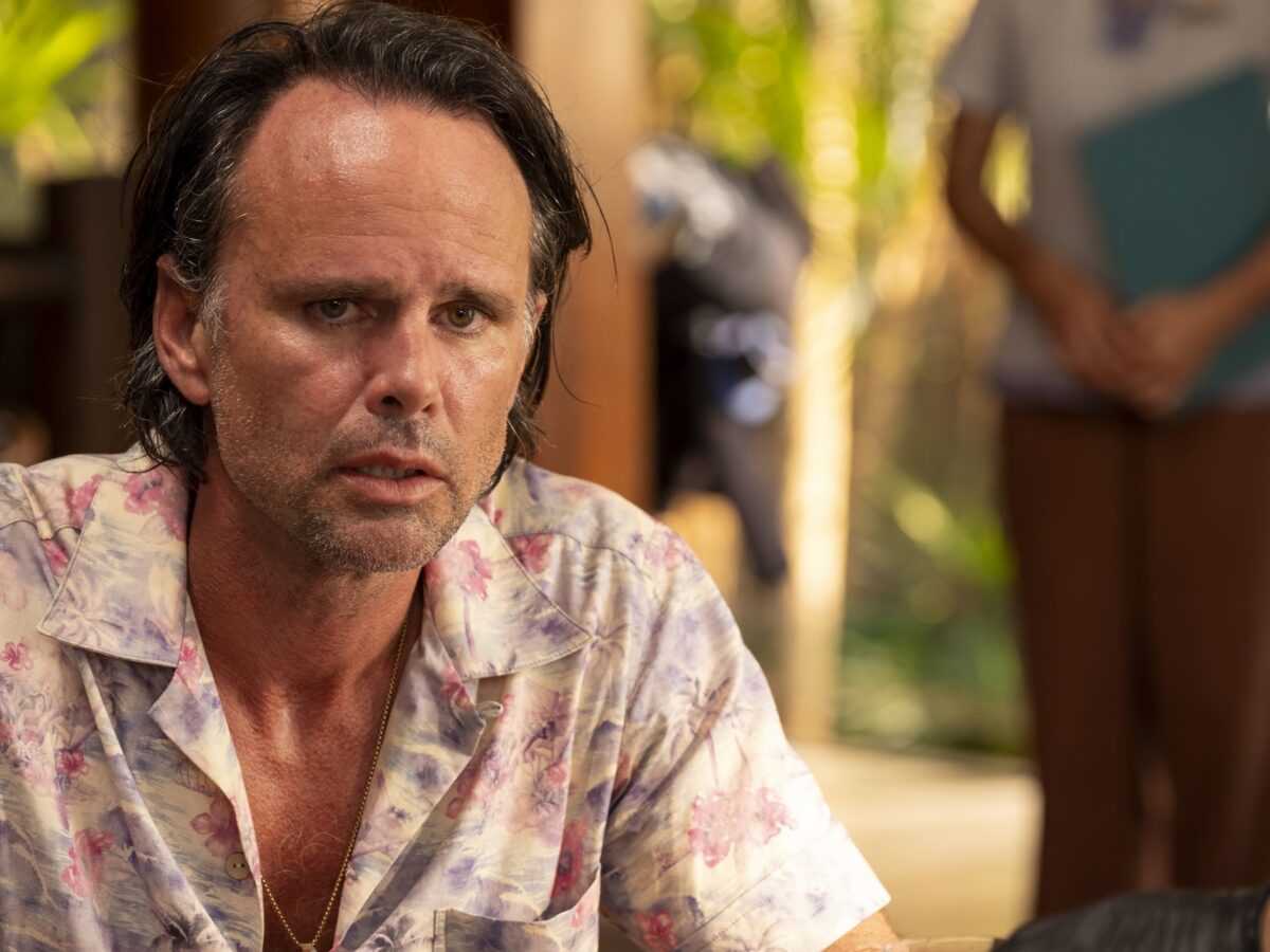 Rick (Walton Goggins) in The White Lotus finale.