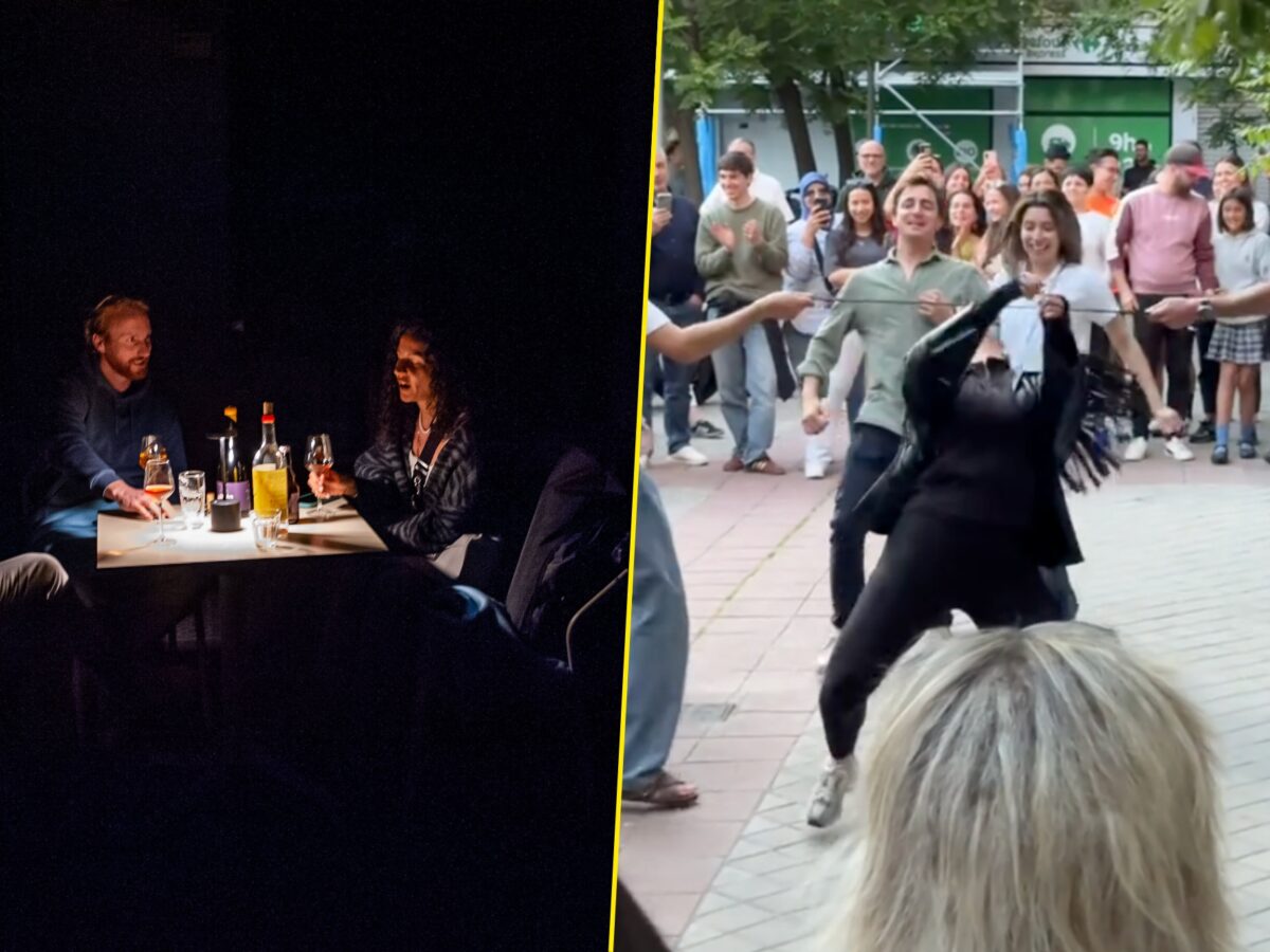 Locals use Spain blackout as party opportunity