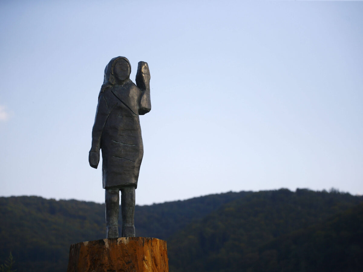 Missing Melania Trump Statue Investigated By Police