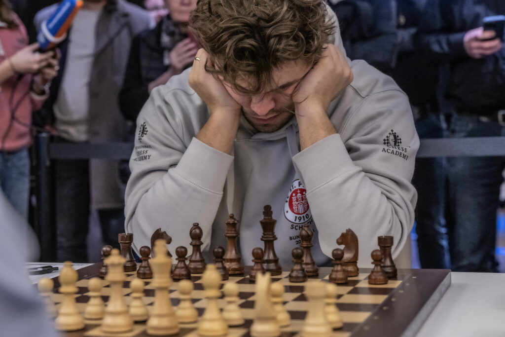 Magnus Carlsen has won five world championships