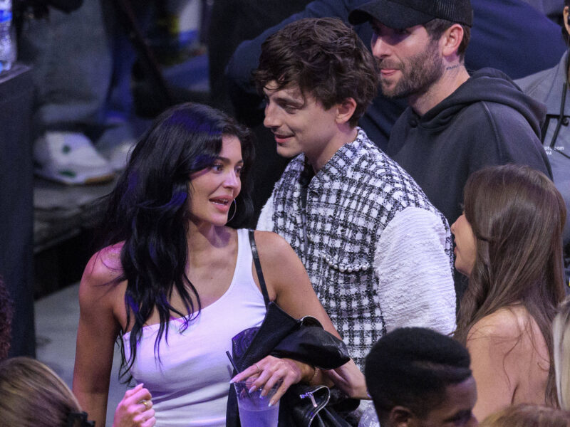 Kylie Jenner and Timothée Chalamet