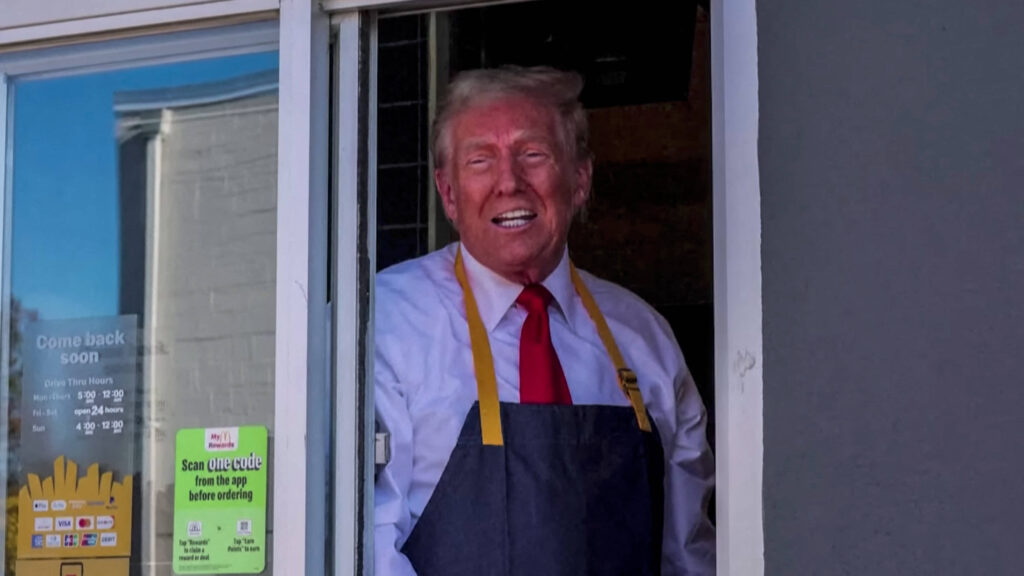 Donald Trump loves McDonalds