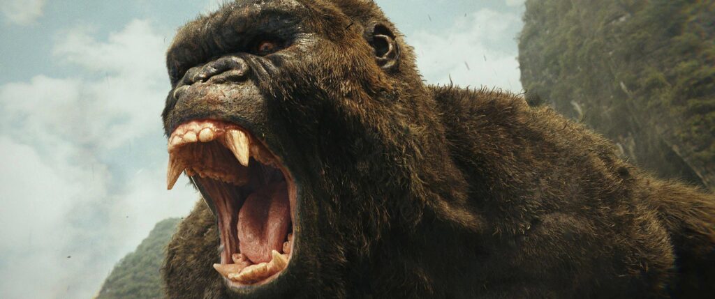 A scene from Kong: Skull Island (2017) which came seven years before the first Godzilla x Kong film