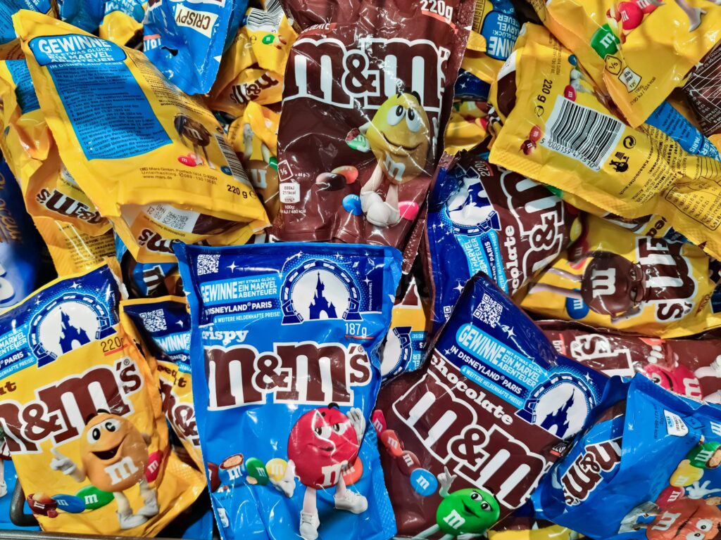 M&Ms are believed to be among Donald Trump's favorite candies.