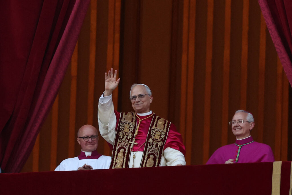 The new pope is here