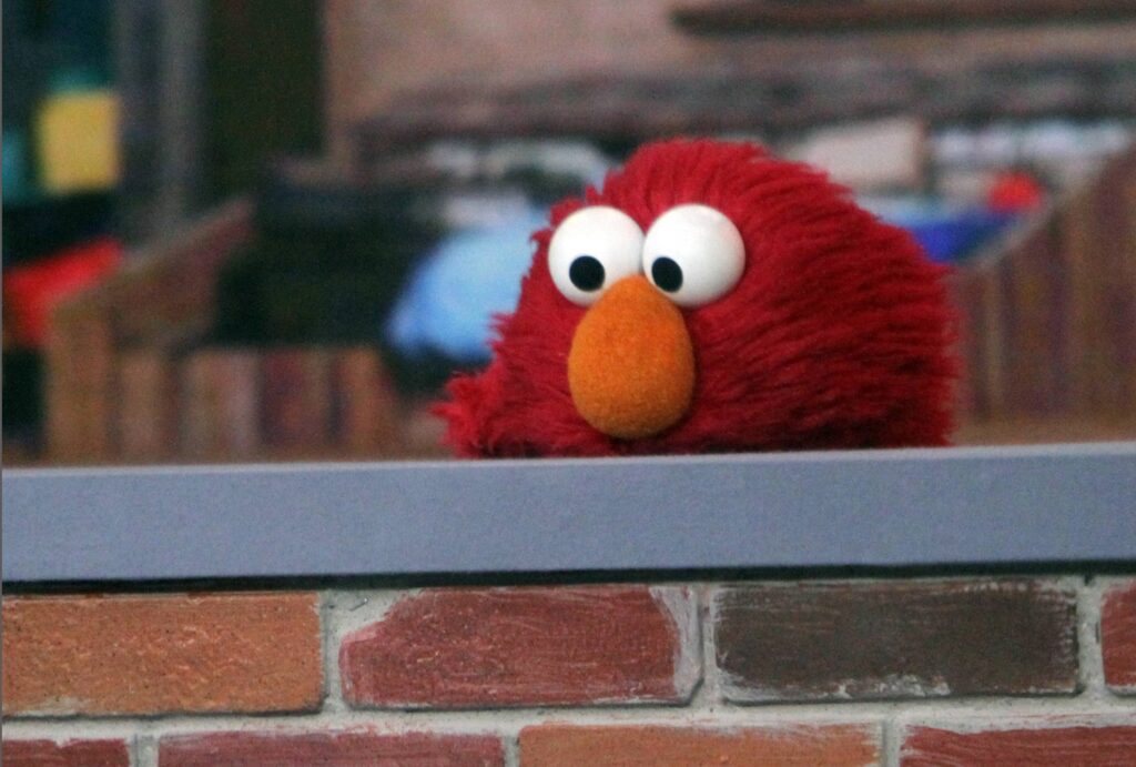 According to his LinkedIn post, Elmo was laid off from Sesame Street