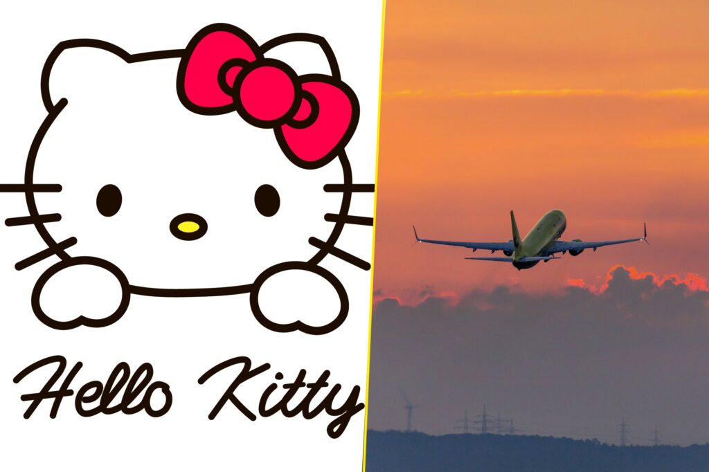 Hello Kitty has taken over Oita Airport Pubity Hello Kitty has taken over Oita Airport