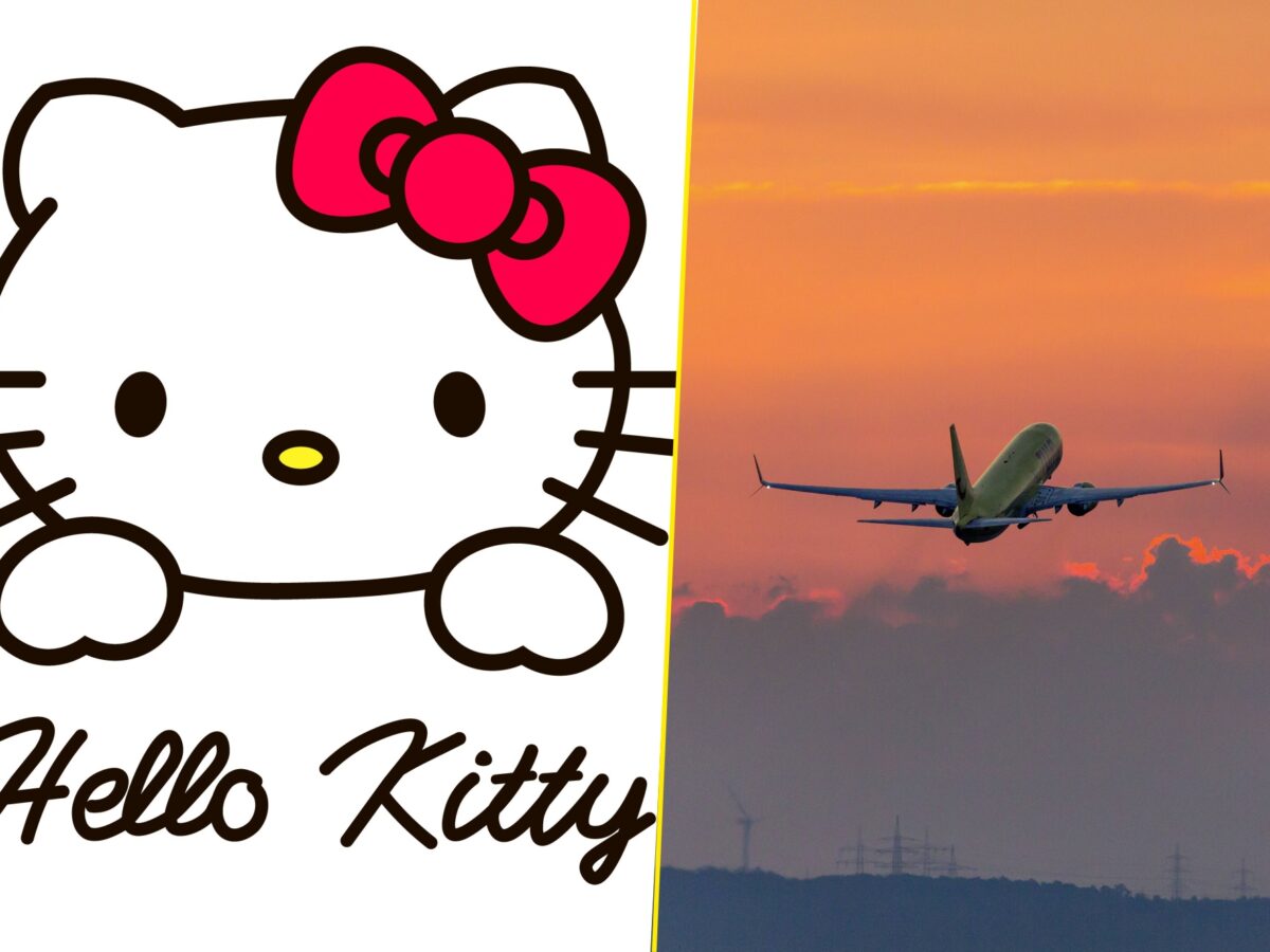 Hello Kitty has taken over Oita Airport