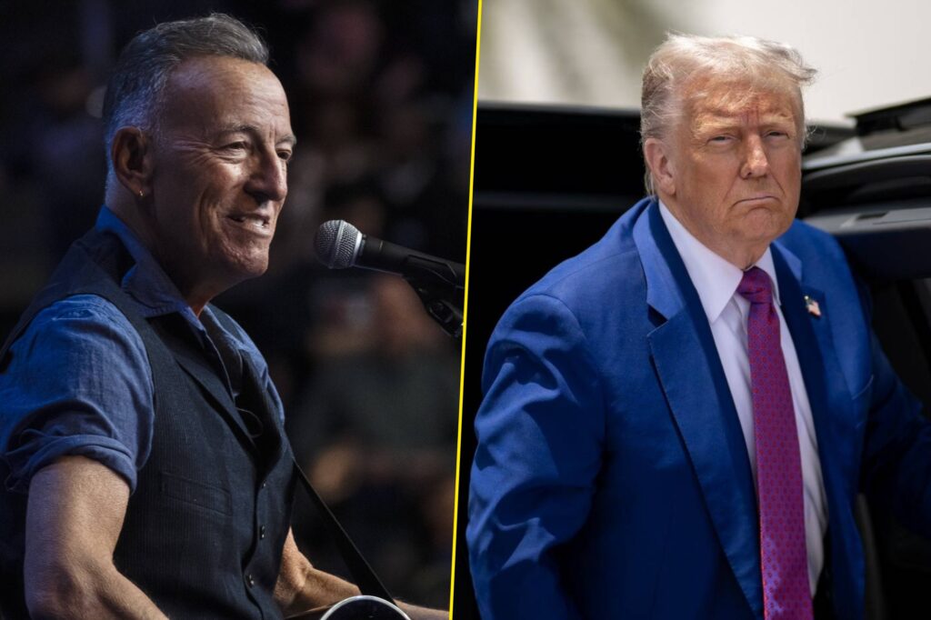 Bruce Springsteen spoke out against Trump at his latest concert