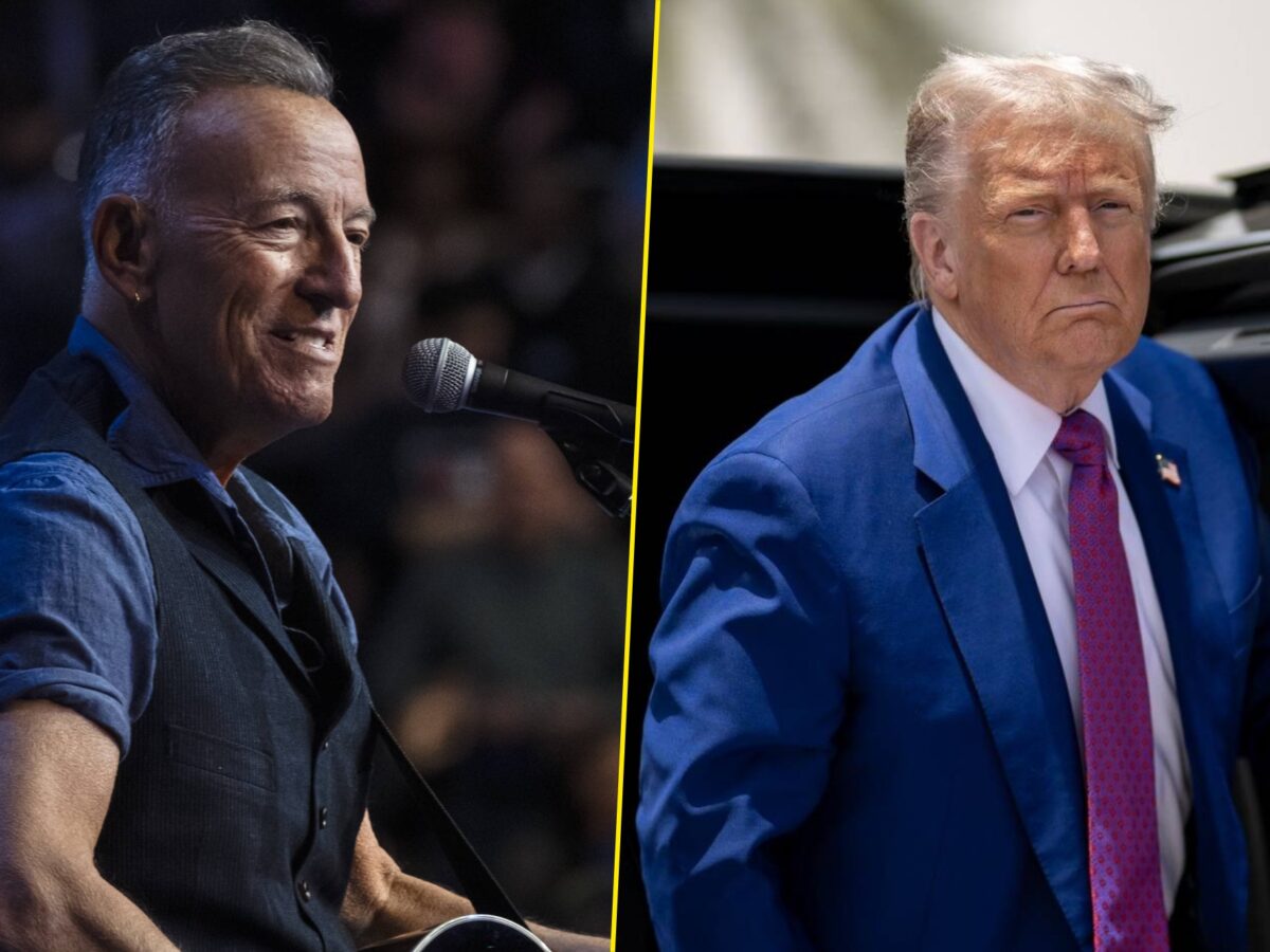Bruce Springsteen spoke out against Trump at his latest concert