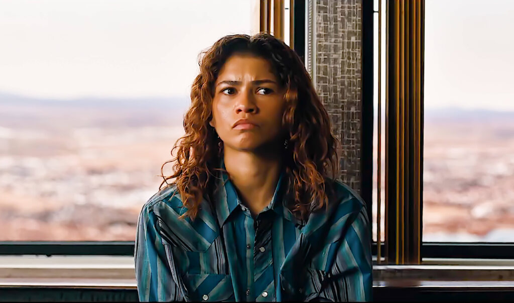 Zendaya in Euphoria season 3